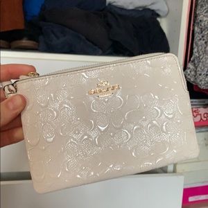 White Coach Wristlet